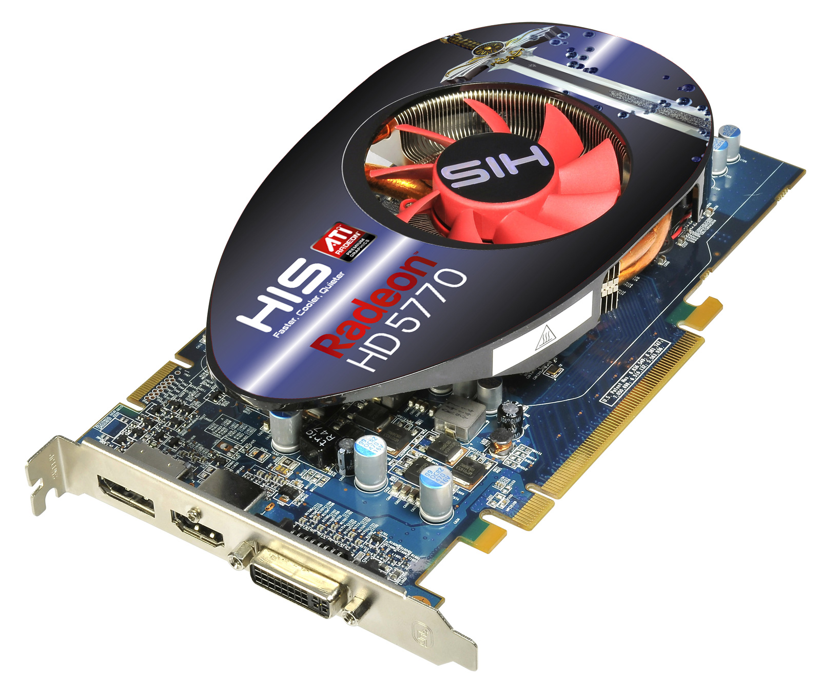 HIS HD 5770 Fan 1GB (128bit) GDDR5 PCIe 